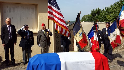 Alfred de Grazia funeral with national honors July 18, 2014