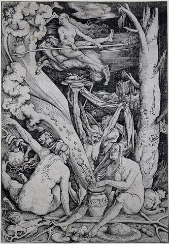 Hans-Baldung Grien, Hexensabbat (1510)