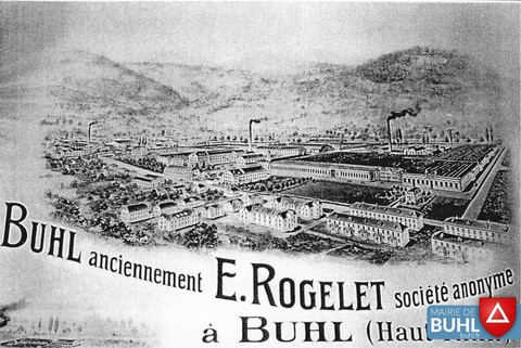 usine textile de Buhl en Alsace