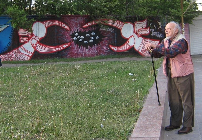 Alfred de Grazia in Kharkiv 2007