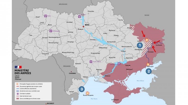 ministère des armées situation ukraine 17 mai 2022