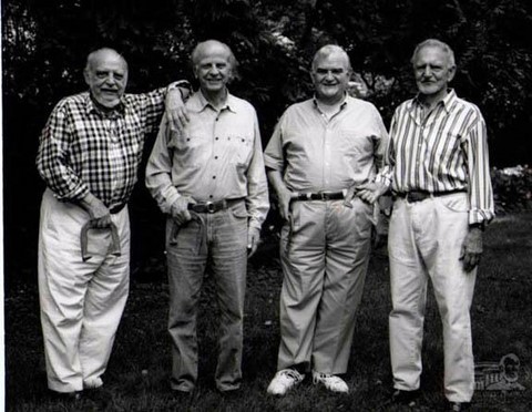 Alfred de Grazia, Edward de Grazia, Victor de Grazia, Sebastian de Grazia, 1995