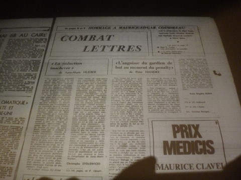 journal combat anne-marie de grazia christoph stolowicki 4 janvier 1973