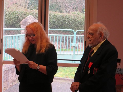 Anne-Marie de Grazia Hueber, Alfred de Grazia, 15 février 2014