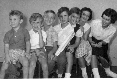 the childen of alfred and jill de grazia palo alto 1950s